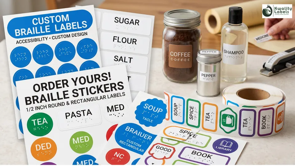 Braille Label Stickers: Benefits for Brands