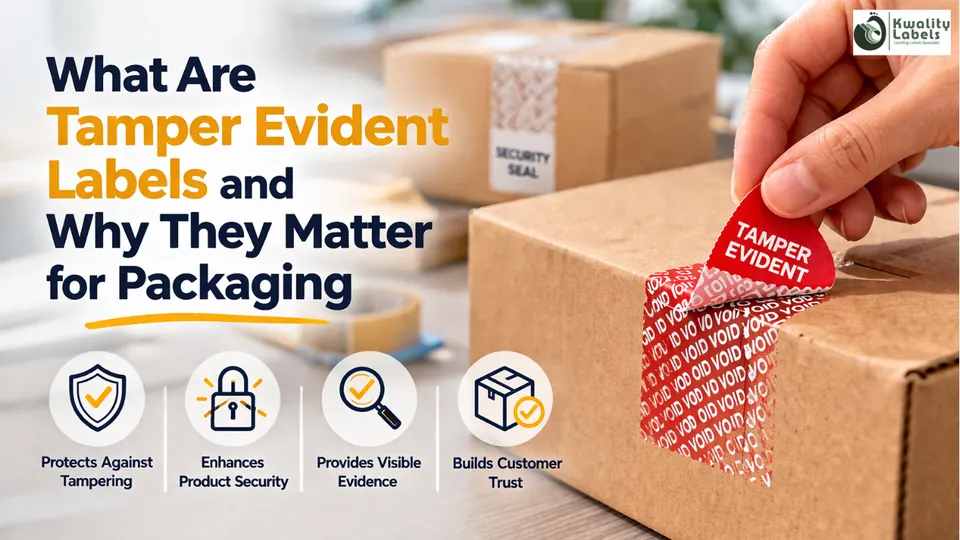 What Are Tamper Evident Labels and Why They Matter for Packaging