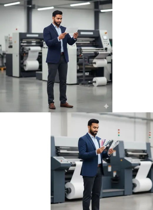 Kwality Offset Printers production floor